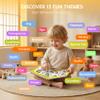 Kids English Sound Book - 470+ Words Interactive Talking Toy for Toddlers 3+ with Phonics, Spelling Games & Story Mode, Learning Gift (Animal World) view 3