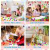 50PCS 45mm Bouncy Balls for Kids, Jumbo Super Bouncing Balls in Bright Colors, Rubber Bounce Balls for Party Favors, Goodie Bags Stuffers, Girls, Boys, Birthday Gifts, Classroom Rewards, Prizes view 2