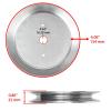 #US Replacement Parts 3 Spindle Pulley 61" Deck for Husqvarna EZ5224 EZ6124 MZT61 MZ61 MZ6125 (diep#1725-05847) view 2