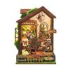 3D Puzzle for Adults-Butterfly House Wooden Model Kit-DIY Dollhouse Kit Building with Lights for Teens & Adults-Butterfly House(SQ-60) view 1