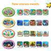 seedpace Interactive Story Machine for Kids: Screen-Free Player with 3 Story Books, 120 Stories, 600 Minutes, Bluetooth Speaker, Robot Pet, Educational Toy, Learning, Toddlers Gift view 4