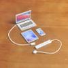 1:6 Scale Dollhouse Accessories - 4 Colors Miniature Digital Set: Metal Smartphone, Tablet, Laptop & Desktop USB Socket - 1:12 Scale Miniature Collectibles Gift (Silvery) view 2