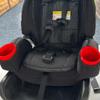 2pack Car Seat Cup Holder for Graco 4Ever Extend2Fit DLX  Yeti Water Bottle Compatible, Easy to Install (Black) view 2