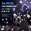 3 in 1 Smoke Bubble Machine for Parties - Big Foam Blower with 10,000+ Fog-Filled Bubbles/Minute, Remote Control & DMX for Christmas, Weddings & Birthdays view 3