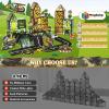 Magnetic Tiles Army Toys with Army Men Military Tank Plane Car, Magnet Tiles for Kids 3-5 4-8,Toy for Boys 4 5 6-8,Magnet Blocks Military Toys Action Figures Soldiers,Gifts for 3-12 Year Old Boys Kids view 2