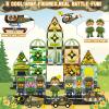 Magnetic Tiles Army Toys with Army Men Military Tank Plane Car, Magnet Tiles for Kids 3-5 4-8,Toy for Boys 4 5 6-8,Magnet Blocks Military Toys Action Figures Soldiers,Gifts for 3-12 Year Old Boys Kids view 3
