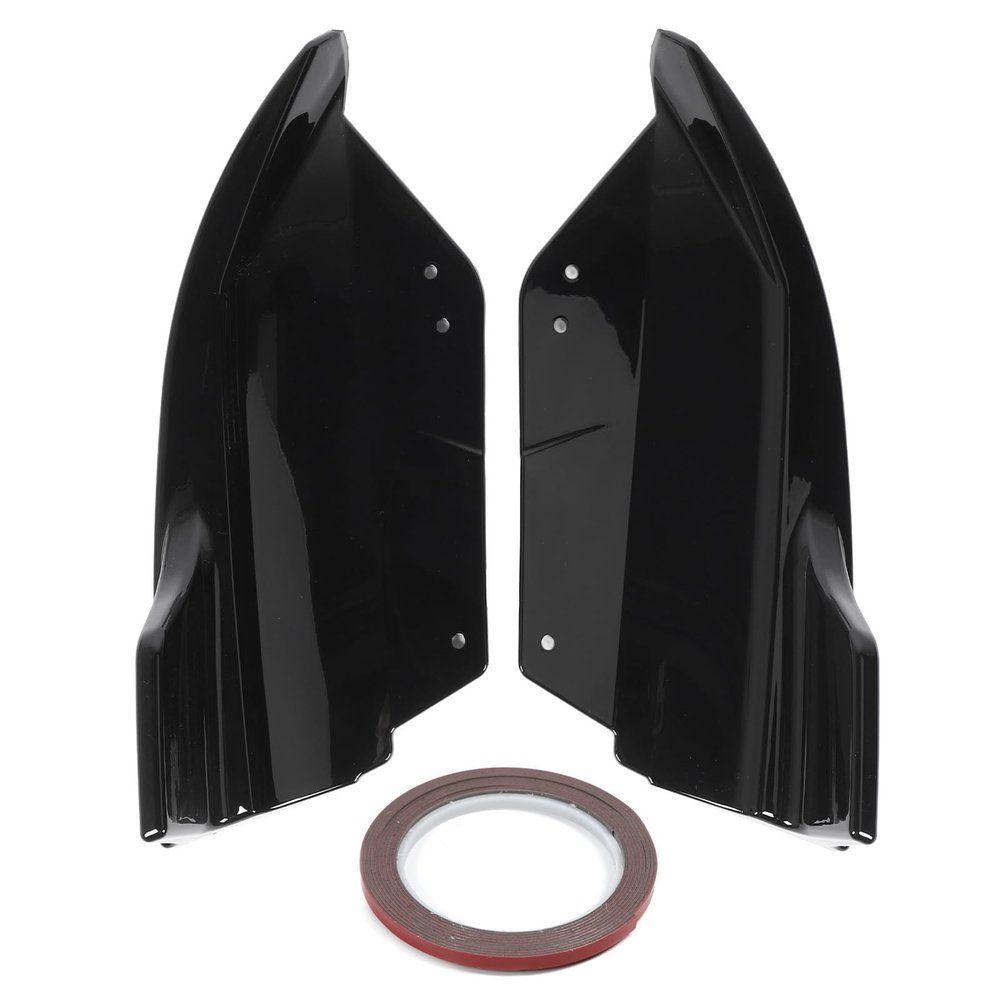 1 Pair Rear Bumper Splitter Side Diffuser Left Right Sporty Look Lip Splitter Spoiler Diffuser for X1 IX1 U11 M Sport 2023 and Later (Glossy Black)
