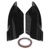 1 Pair Rear Bumper Splitter Side Diffuser Left Right Sporty Look Lip Splitter Spoiler Diffuser for X1 IX1 U11 M Sport 2023 and Later (Glossy Black) view 1