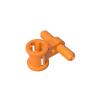Gobricks 99021 Gear Pneumatic Hose With Axle Connector, Orange, 50 pcs view 1