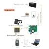 AM Radio Transmitter Board Compact Portable Amplitude Modulation Transmitter with 3.5mm Headphone Jack for Radio Testing Audio Experiments and DIY Broadcasting Stations PCB Brass view 2