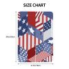 American Flag Geometri Baby Car Seat Cover & Nursing Cover - Breathable Stretch Multi-Use Cover for Breastfeeding, Stroller Sunshade & Infant Carrier view 4