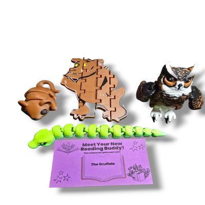 3D Reading Buddy Set
