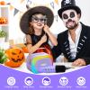 Mini Karaoke Machine for Kids Portable Karaoke Machine with 2 Bluetooth Wireless Microphones and LED Color Lights, Christmas Birthday Gifts Toys for Girls Boys 3-12 +Year Old(Purple) view 3