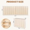 1:64 Model Car Wooden Display Case,108 Grids,Storage Display Shelf,for 1/64 Scale Toy Cars,Wall Mount ,Model car Display Organizer,Collapsible Toy Car Storage(Only One Case) view 2