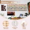 1:64 Model Car Wooden Display Case,108 Grids,Storage Display Shelf,for 1/64 Scale Toy Cars,Wall Mount ,Model car Display Organizer,Collapsible Toy Car Storage(Only One Case) view 3