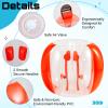Silipull 4 Pcs 48 Inch Bumper Sumo Ball for Adults Inflatable Bounce Body Zorb Ball for Outdoor Team Gaming Play Bumper Bopper Balls for Garden, Yard, Park (Red, Blue) view 3