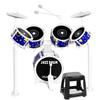 Toy Drum Set for Kids Toddler Jazz Drum Kit with 5 Drums Musical Instruments Toys for 3 4 5 Year Old Boys Girls Gifts Ages 3-5 view 1