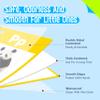 Alphabet & Number Flashcards, 36 Double-Sided Cards Uppercase & Lowercase Letter Cards, ABC, 123 & First Words Learning Cards for Preschool and Toddlers Learning (1 Reclosable Rings Attached) view 3