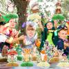 12Pack Woodland Animals Honeycomb Centerpieces 3D Table Topper - Forest Baby Shower Decorations Safari Jungle Wildlife Creatures Sage Green Theme Party Supplies Decor for Boy Girl Baby Shower view 2