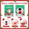 Capoda 18 Set Christmas DIY Craft Kit Christmas Air Dry Clay Kit Snowman Santa Claus Making Craft DIY Modeling Clay for Xmas Winter Holiday School Exchange Gifts Party Art Activities Supplies view 3