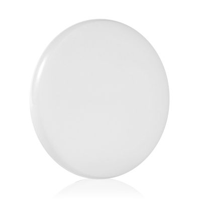 Optical Glass Spinning Top Base, Double Concave Crystal, Diameter 4.72"(120mm), Thicker 0.55"(14mm), Smoother Low Friction Helps Extend Spin Time, Impact-Resistant (L,White)