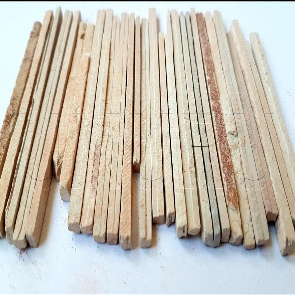 4OUR FAITH Edible Red Slate Bar Pencils 150 Pcs | Natural Chalk Snack | Indian Limestone Candy | Earthy Craving Treat | 1000gm Traditional Mineral Munchies | Unique Global Snack