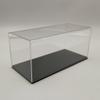 1pc 1:32 Clear Acrylic Case Display Box Transparent Storage Boxes W/ Faux Leather Base for Model Car Toys Collection view 4