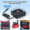 2 Pack Surpass Hobby 40mm RC Cooling Fans,16000 High RPM RC Car Motor Fan for 1/8 1/10 RC Car Truck Truggy (Without Motor Heatsink) view 4