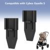 2 Pack Bottom Basket Adapter Compatible with Cybex Gazelle S | Stroller Basket Mount Converter | Attaches to Lower Connectors | Secure and Durable view 4