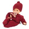 Gotz 2520567 Muffin Baby Jubilee- 13" Baby Doll Without Hair and Brown Sleeping Eyes view 4