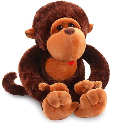 Shappy 31.5 Inch Giant Monkey Stuffed Animal Jumbo Big Gorilla Plush Toy for Baby Shower Birthday Party Favors Boys Girls