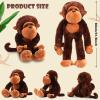 Shappy 31.5 Inch Giant Monkey Stuffed Animal Jumbo Big Gorilla Plush Toy for Baby Shower Birthday Party Favors Boys Girls view 2