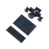 MOC City Creative Building Block Train Wheels, Black, 2-Piece Set, DIY Compatible with City Train Construction Sets view 3
