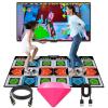 Damcoola TV Dance Mat Games - Wireless Music Electronic Dance Mat Fun Dance Fitness Games for Kids, Christmas and Boys and Girls Birthday Gift Ideas, Silver Gray view 1