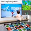 Damcoola TV Dance Mat Games - Wireless Music Electronic Dance Mat Fun Dance Fitness Games for Kids, Christmas and Boys and Girls Birthday Gift Ideas, Silver Gray view 4