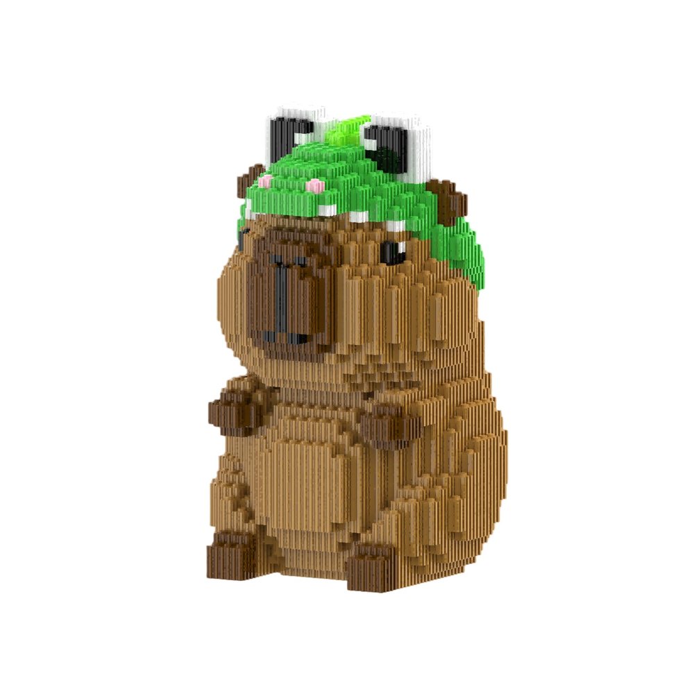 AIYIMUSIDEEN Capybara Building Blocks Set, Mini Micro Blocks(7379), Suitable for Adults