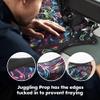 Beginner to Pro Spinning Cloth Flow Toy  Colorful Juggling Prop, 24.4 Inch 300 Grams, Flow Star Style (Paisley Pattern) view 3