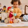 HABA Annelie 2011906001 Balance Bike Set with Annelie Doll, Wooden Wheel, Bicycle Helmet and Basket for Children from 18 Months view 2