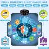 BulaBe Upgraded Dance Mat for Kids with Wireless Bluetooth, 5 Game Modes, LED Lights,Electronic Music Game Dance pad Floor Toys for Girls Boys Birthday Gifts Ages Toddlers 3-5 4-8 8-12 Year Old view 2