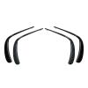2x For 2021 For Mercedes For Benz For E-Class W213 E260 E300 E53 Car Front Bumper Lip Splitter Spoiler Decorate Trim(Carbon Fiber) view 3