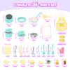 Gotoofun Kids Cooking Sets Real Mini Kitchen, Safe Cooking Set for Kids Ages 8-12, Real Food Making Montessori Kitchen Playset with Dishes & Kids Knife Set for Girls Boys view 3