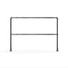Safety Rail Co. Accu-Fit 6 Straight ExpressRail Kit - Galvanized view 1