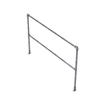 Safety Rail Co. Accu-Fit 6 Straight ExpressRail Kit - Galvanized view 2