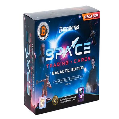 Cardsmiths Space: Galactic Edition Trading Card Mega Box - 8 Packs