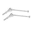 2Pcs Metal Front Drive Shaft CVD 0090 for WLtoys 12428 12423 1/12 RC Car Crawler Short Course Truck Upgrade Parts view 3