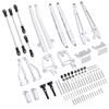 Aluminum 1/10 Twin I-Beam 2WD Pre-Runner Suspension Conversion Kit for SCX10 I II 90046 AXI03025,AXI90104, AX90059 Upgrade Parts(Silver) view 1