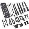 Aluminum 1/10 Twin I-Beam 2WD Pre-Runner Suspension Conversion Kit for SCX10 I II 90046 AXI03025,AXI90104, AX90059 Upgrade Parts(Silver) view 3