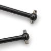 RC Cars Drive shafts Compatible with Traxxas for Slash for Rustler for Stampede for Hoss for VXL 4X4 1/10 RC Car Parts 8Pcs Steel Front Rear Drive Shaft CVD view 2