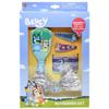 INCREDITOYZ Bluey Hair Accessories Bundle, 3 Items - Bows, Bracelet, Brush view 2