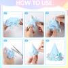24 Pcs Iridescent Foil Pastel Mini Party Hats for Dog Cat Birthday Party Supplies Pastel Rainbow Small Puppy Birthday Hats Colorful Paper Cone Caps for Dolls Animals Pets Grooming Costume Accessories view 4